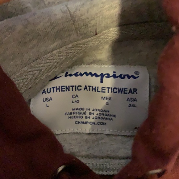 Men’s Champion crew hoodie - Picture 2 of 2